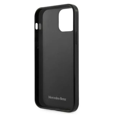 Mercedes Etui ochronne Mercedes MEHCP12MESPBK do Apple iPhone 12 / 12 Pro 6,1" czarny/black hardcase Silver Stars Pattern Mercedes Etui ochronne Mercedes MEHCP12MESPBK do Apple iPhone 12 / 12 Pro 6,1" czarny/black hardcase Silver Stars Pattern