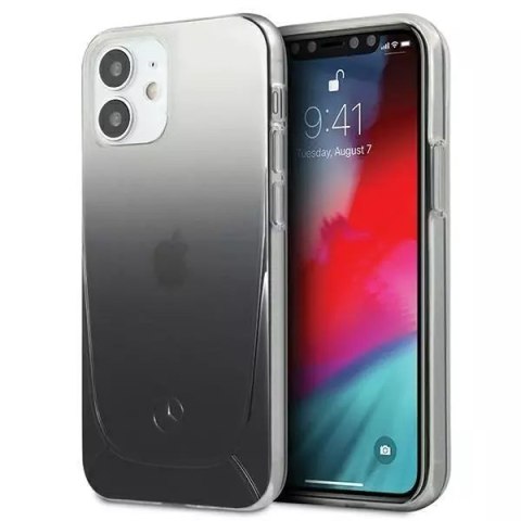 Mercedes Etui ochronne Mercedes MEHCP12SARGBK do Apple iPhone 12 Mini 5,4" czarny/black hardcase Transparent Line Mercedes Etui ochronne Mercedes MEHCP12SARGBK do Apple iPhone 12 Mini 5,4" czarny/black hardcase Transparent Line