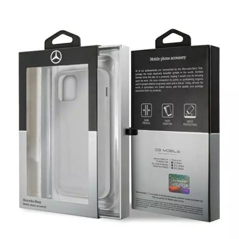Mercedes Etui ochronne Mercedes MEHCP12SCLCT do Apple iPhone 12 Mini 5,4" clear hardcase Transparent Line Mercedes Etui ochronne Mercedes MEHCP12SCLCT do Apple iPhone 12 Mini 5,4" clear hardcase Transparent Line