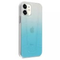 Mercedes Etui ochronne Mercedes MEHCP12SCLGBL do Apple iPhone 12 Mini 5,4" niebieski/blue hardcase Transparent Line