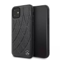 Mercedes Etui ochronne Mercedes MEHCP12SDIQBK do Apple iPhone 12 Mini 5,4" czarny/black hardcase Bow Line