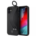 Mercedes Etui ochronne Mercedes MEHCP12SLSSBK do Apple iPhone 12 Mini 5,4" czarny/black hardcase Strap Line