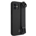 Mercedes Etui ochronne Mercedes MEHCP12SLSSBK do Apple iPhone 12 Mini 5,4" czarny/black hardcase Strap Line