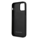 Mercedes Etui ochronne Mercedes MEHCP12SLSSBK do Apple iPhone 12 Mini 5,4" czarny/black hardcase Strap Line