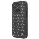 Mercedes Etui ochronne Mercedes MEHCP13LESPBK do Apple iPhone 13 Pro / 13 6,1" czarny/black hardcase Silver Stars Pattern
