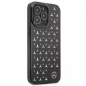 Mercedes Etui ochronne Mercedes MEHCP13LESPBK do Apple iPhone 13 Pro / 13 6,1" czarny/black hardcase Silver Stars Pattern