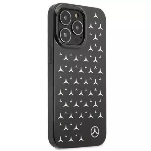 Mercedes Etui ochronne Mercedes MEHCP13LESPBK do Apple iPhone 13 Pro / 13 6,1" czarny/black hardcase Silver Stars Pattern Mercedes Etui ochronne Mercedes MEHCP13LESPBK do Apple iPhone 13 Pro / 13 6,1" czarny/black hardcase Silver Stars Pattern