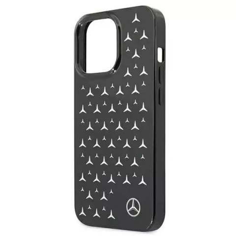 Mercedes Etui ochronne Mercedes MEHCP13LESPBK do Apple iPhone 13 Pro / 13 6,1" czarny/black hardcase Silver Stars Pattern Mercedes Etui ochronne Mercedes MEHCP13LESPBK do Apple iPhone 13 Pro / 13 6,1" czarny/black hardcase Silver Stars Pattern
