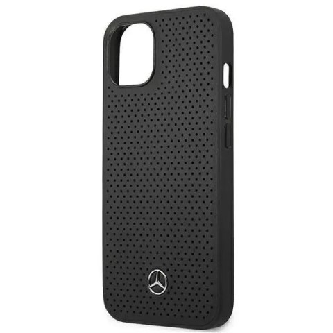 Mercedes Etui ochronne Mercedes MEHCP13MDELBK do Apple iPhone 13 6,1" czarny/black hardcase Leather Perforated Mercedes Etui ochronne Mercedes MEHCP13MDELBK do Apple iPhone 13 6,1" czarny/black hardcase Leather Perforated