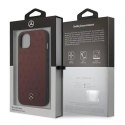 Mercedes Etui ochronne Mercedes MEHCP13MPSQRE do Apple iPhone 13 6,1" czerwony/red hardcase Leather Stars Pattern