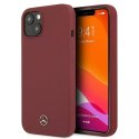 Mercedes Etui ochronne Mercedes MEHCP13MSILRE do Apple iPhone 13 6,1" czerwony/red hardcase Silicone Line