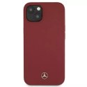 Mercedes Etui ochronne Mercedes MEHCP13MSILRE do Apple iPhone 13 6,1" czerwony/red hardcase Silicone Line