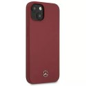 Mercedes Etui ochronne Mercedes MEHCP13MSILRE do Apple iPhone 13 6,1" czerwony/red hardcase Silicone Line