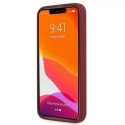 Mercedes Etui ochronne Mercedes MEHCP13MSILRE do Apple iPhone 13 6,1" czerwony/red hardcase Silicone Line