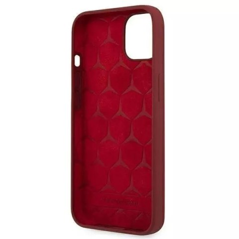 Mercedes Etui ochronne Mercedes MEHCP13MSILRE do Apple iPhone 13 6,1" czerwony/red hardcase Silicone Line Mercedes Etui ochronne Mercedes MEHCP13MSILRE do Apple iPhone 13 6,1" czerwony/red hardcase Silicone Line