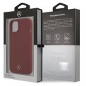 Mercedes Etui ochronne Mercedes MEHCP13MSILRE do Apple iPhone 13 6,1" czerwony/red hardcase Silicone Line