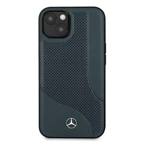 Mercedes Etui ochronne Mercedes MEHCP13SCDONA do Apple iPhone 13 Mini 5,4" granatowy/navy hardcase Leather Perforated Area Mercedes Etui ochronne Mercedes MEHCP13SCDONA do Apple iPhone 13 Mini 5,4" granatowy/navy hardcase Leather Perforated Area