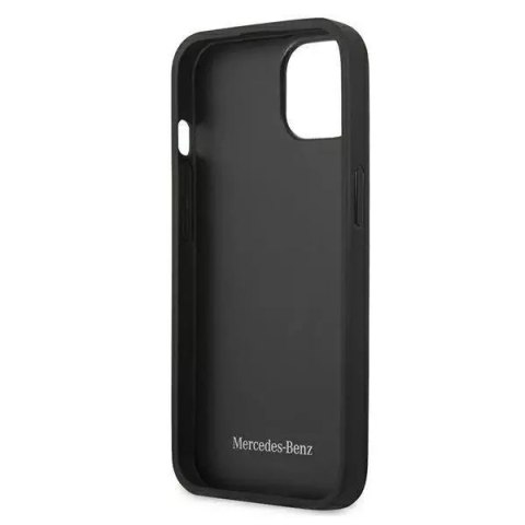 Mercedes Etui ochronne Mercedes MEHCP13SCDONA do Apple iPhone 13 Mini 5,4" granatowy/navy hardcase Leather Perforated Area Mercedes Etui ochronne Mercedes MEHCP13SCDONA do Apple iPhone 13 Mini 5,4" granatowy/navy hardcase Leather Perforated Area