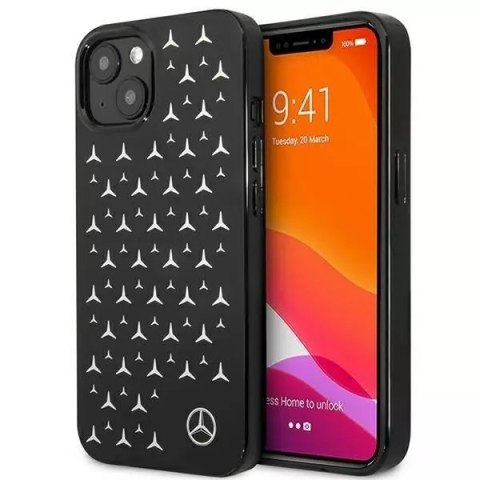Mercedes Etui ochronne Mercedes MEHCP13SESPBK do Apple iPhone 13 Mini 5,4" czarny/black hardcase Silver Stars Pattern Mercedes Etui ochronne Mercedes MEHCP13SESPBK do Apple iPhone 13 Mini 5,4" czarny/black hardcase Silver Stars Pattern
