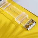 ProducentTymczasowy Pasek sportowy silikonowy Opaska Bransoleta z etui do zegarka do Apple Watch 1 2 3 38mm Przezroczysty