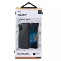 UNIQ Etui na telefon UNIQ Combat do Samsung Note 20 czarny/carbon black
