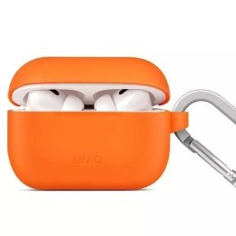 UNIQ Etui ochronne na słuchawki UNIQ Vencer do AirPods Pro 2 gen. Silicone pomarańczowy/burnt orange