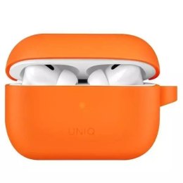 UNIQ Etui ochronne na słuchawki UNIQ Vencer do AirPods Pro 2 gen. Silicone pomarańczowy/burnt orange