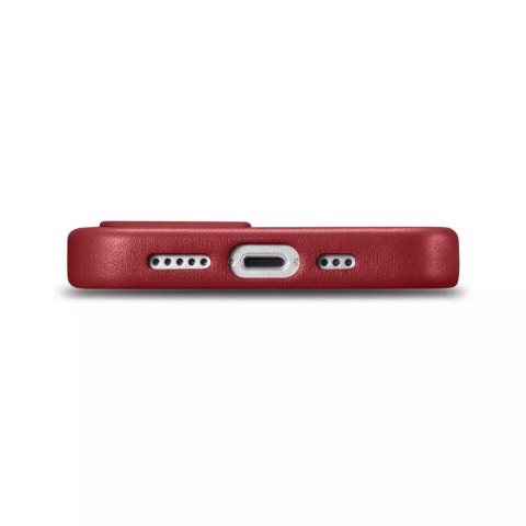 ICarer Etui na telefon iCarer Case Leather z naturalnej skóry do iPhone 14 Plus czerwony (kompatybilne z MagSafe) ICarer Etui na telefon iCarer Case Leather z naturalnej skóry do iPhone 14 Plus czerwony (kompatybilne z MagSafe)