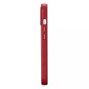 ICarer Etui na telefon iCarer Case Leather z naturalnej skóry do iPhone 14 Plus czerwony (kompatybilne z MagSafe)