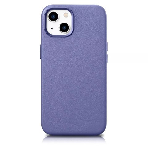 ICarer Etui na telefon iCarer Case Leather z naturalnej skóry do iPhone 14 Plus jasnofioletowy (kompatybilne z MagSafe) ICarer Etui na telefon iCarer Case Leather z naturalnej skóry do iPhone 14 Plus jasnofioletowy (kompatybilne z MagSafe)