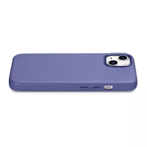 ICarer Etui na telefon iCarer Case Leather z naturalnej skóry do iPhone 14 Plus jasnofioletowy (kompatybilne z MagSafe) ICarer Etui na telefon iCarer Case Leather z naturalnej skóry do iPhone 14 Plus jasnofioletowy (kompatybilne z MagSafe)