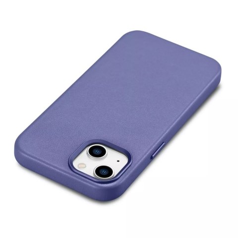 ICarer Etui na telefon iCarer Case Leather z naturalnej skóry do iPhone 14 Plus jasnofioletowy (kompatybilne z MagSafe) ICarer Etui na telefon iCarer Case Leather z naturalnej skóry do iPhone 14 Plus jasnofioletowy (kompatybilne z MagSafe)