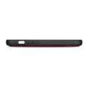 ICarer Etui na telefon iCarer Wallet Case 2in1 do iPhone 14 Pro Max skórzany pokrowiec z klapką Anti-RFID czerwony