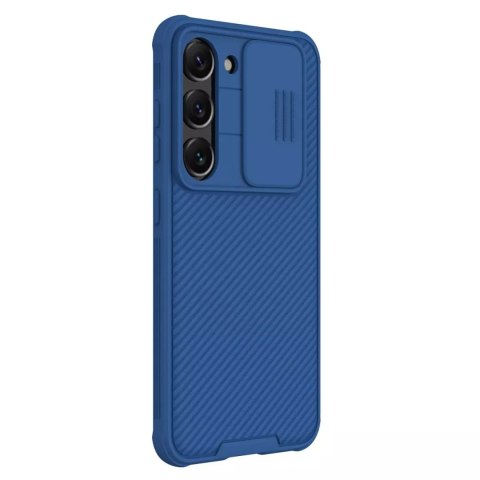 Nillkin Etui Nillkin CamShield Pro Case etui do Samsung Galaxy S23+ pokrowiec z osłoną na aparat niebieskie Nillkin Etui Nillkin CamShield Pro Case etui do Samsung Galaxy S23+ pokrowiec z osłoną na aparat niebieskie