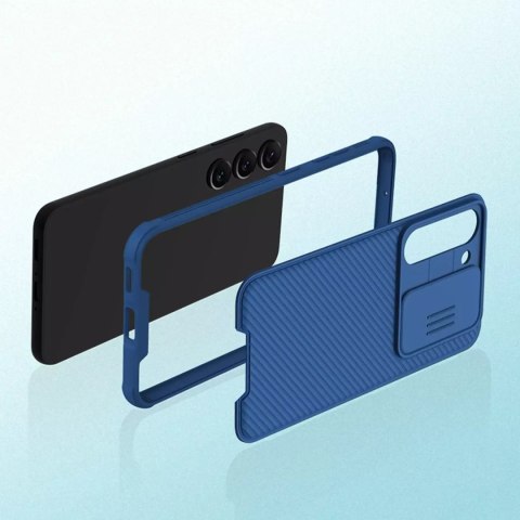 Nillkin Etui Nillkin CamShield Pro Case etui do Samsung Galaxy S23+ pokrowiec z osłoną na aparat niebieskie Nillkin Etui Nillkin CamShield Pro Case etui do Samsung Galaxy S23+ pokrowiec z osłoną na aparat niebieskie