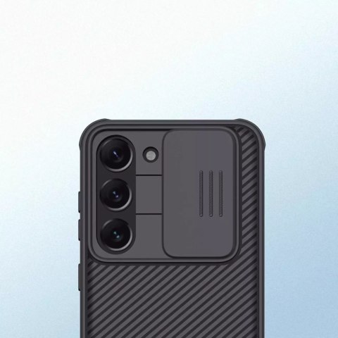 Nillkin Etui Nillkin CamShield Pro Case etui do Samsung Galaxy S23+ pokrowiec z osłoną na aparat niebieskie Nillkin Etui Nillkin CamShield Pro Case etui do Samsung Galaxy S23+ pokrowiec z osłoną na aparat niebieskie