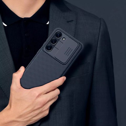 Nillkin Etui Nillkin CamShield Pro Case etui do Samsung Galaxy S23+ pokrowiec z osłoną na aparat niebieskie Nillkin Etui Nillkin CamShield Pro Case etui do Samsung Galaxy S23+ pokrowiec z osłoną na aparat niebieskie