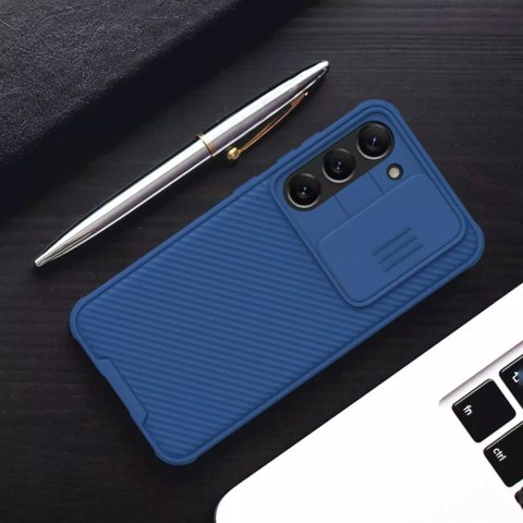 Nillkin Etui Nillkin CamShield Pro Case etui do Samsung Galaxy S23+ pokrowiec z osłoną na aparat niebieskie Nillkin Etui Nillkin CamShield Pro Case etui do Samsung Galaxy S23+ pokrowiec z osłoną na aparat niebieskie