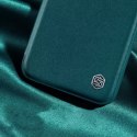 Nillkin Etui Nillkin Qin Cloth Pro Case etui do Samsung Galaxy S23+ pokrowiec z klapką osłona na aparat niebieskie