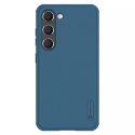 Nillkin Etui Nillkin Super Frosted Shield Pro etui do Samsung Galaxy S23+ pancerny pokrowiec + podstawka na telefon niebieskie