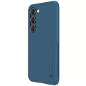 Nillkin Etui Nillkin Super Frosted Shield Pro etui do Samsung Galaxy S23+ pancerny pokrowiec + podstawka na telefon niebieskie
