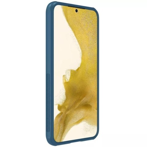 Nillkin Etui Nillkin Super Frosted Shield Pro etui do Samsung Galaxy S23+ pancerny pokrowiec + podstawka na telefon niebieskie Nillkin Etui Nillkin Super Frosted Shield Pro etui do Samsung Galaxy S23+ pancerny pokrowiec + podstawka na telefon niebieskie