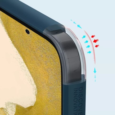 Nillkin Etui Nillkin Super Frosted Shield Pro etui do Samsung Galaxy S23+ pancerny pokrowiec + podstawka na telefon niebieskie Nillkin Etui Nillkin Super Frosted Shield Pro etui do Samsung Galaxy S23+ pancerny pokrowiec + podstawka na telefon niebieskie