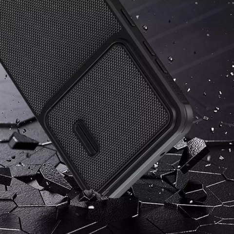 Nillkin Etui Nillkin Textured S Case etui do Samsung Galaxy S23+ pancerny pokrowiec z osłoną na aparat czarne Nillkin Etui Nillkin Textured S Case etui do Samsung Galaxy S23+ pancerny pokrowiec z osłoną na aparat czarne