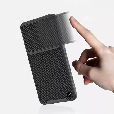 Nillkin Etui Nillkin Textured S Case etui do Samsung Galaxy S23+ pancerny pokrowiec z osłoną na aparat czarne Nillkin Etui Nillkin Textured S Case etui do Samsung Galaxy S23+ pancerny pokrowiec z osłoną na aparat czarne