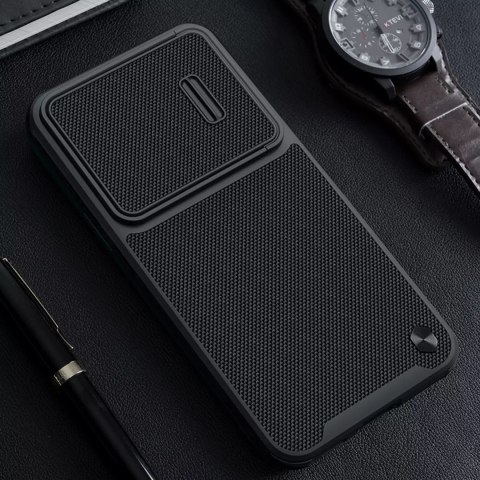 Nillkin Etui Nillkin Textured S Case etui do Samsung Galaxy S23+ pancerny pokrowiec z osłoną na aparat czarne Nillkin Etui Nillkin Textured S Case etui do Samsung Galaxy S23+ pancerny pokrowiec z osłoną na aparat czarne