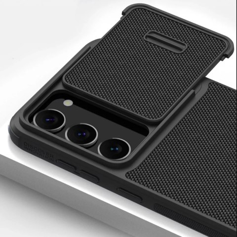 Nillkin Etui Nillkin Textured S Case etui do Samsung Galaxy S23+ pancerny pokrowiec z osłoną na aparat czarne Nillkin Etui Nillkin Textured S Case etui do Samsung Galaxy S23+ pancerny pokrowiec z osłoną na aparat czarne