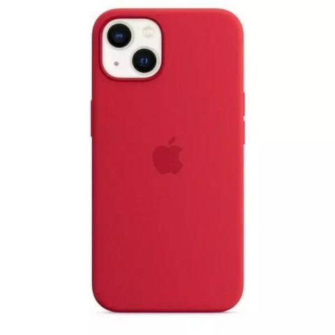 Apple Oryginalne Etui ochronne na telefon Apple MM2C3ZM/A do Apple iPhone 13 6,1" MagSafe czerwony/red Silicone Case Apple Oryginalne Etui ochronne na telefon Apple MM2C3ZM/A do Apple iPhone 13 6,1" MagSafe czerwony/red Silicone Case