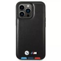 BMW Etui BMW BMHMP14X22PTDK do iPhone 14 Pro Max 6,7" Leather Stamp Tricolor Magsafe