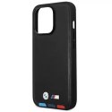 BMW Etui BMW BMHMP14X22PTDK do iPhone 14 Pro Max 6,7" Leather Stamp Tricolor Magsafe